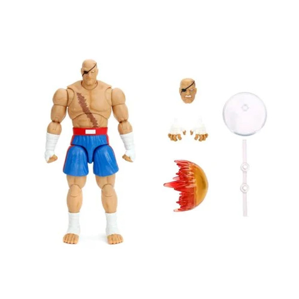 Ultra Street Fighter II Sagat 6-Inch Scale Deluxe Action Figure Ultra Street Fighter II Sagat 6-Inch Scale Deluxe Action Figure