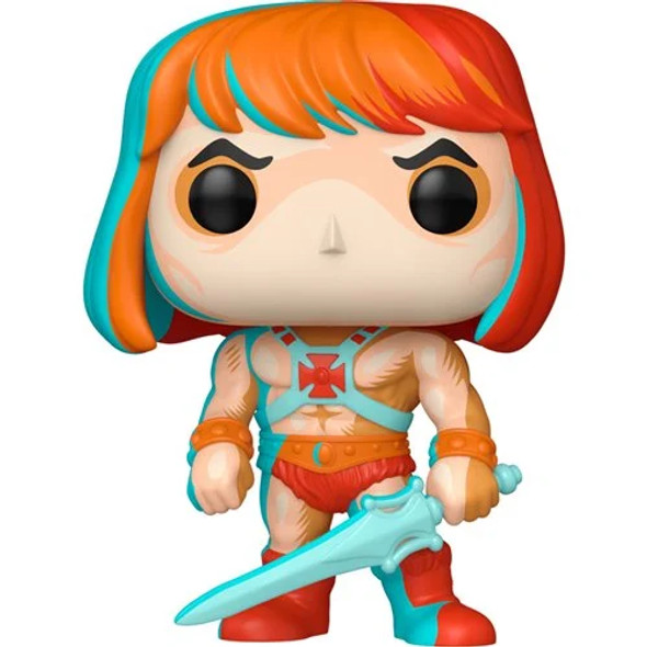 (P)Masters of the Universe He-Man (Retro Neon) Funko Pop! Vinyl Figure #1775 (P)Masters of the Universe He-Man (Retro Neon) Funko Pop! Vinyl Figure #1775