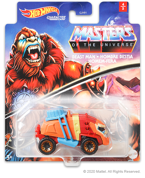 Masters of the Universe Hot Wheel Character Car - Beast Man