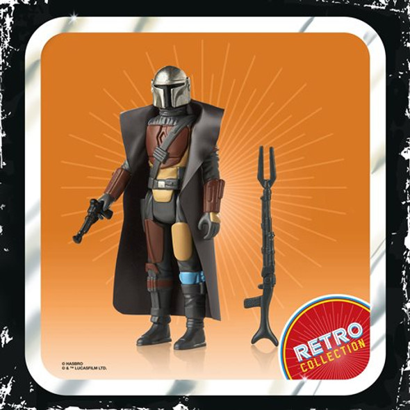 Star Wars The Retro Collection The Mandalorian 3 3/4-Inch Action Figure