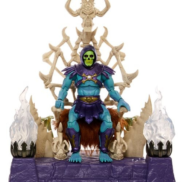 (P) Masters of the Universe Masterverse Skeletor and Havoc Throne Action Figure Set - Fan Channel Exclusive