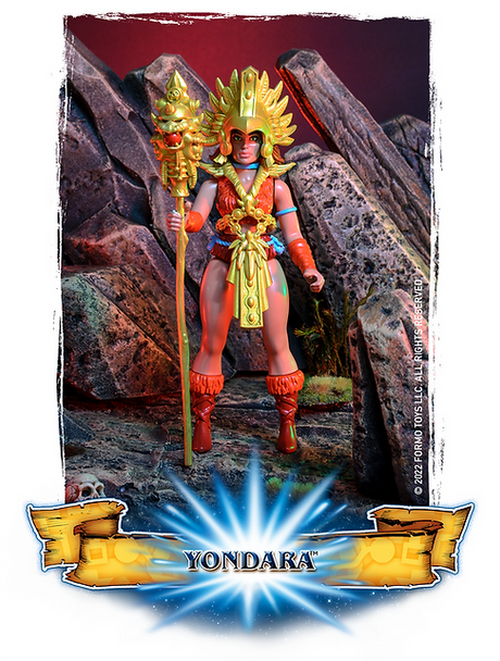 Legends of Dragonore Heroic Champion Yondara™ 5.5" action figure