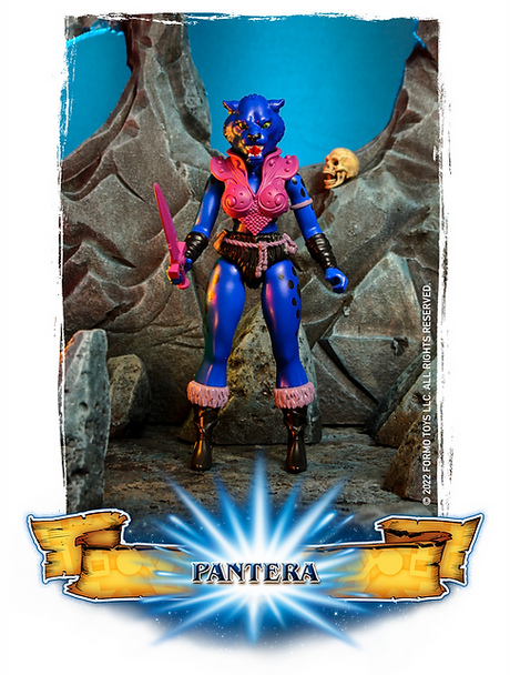 Legends of Dragonore Evil Master Pantera 5.5" action figure