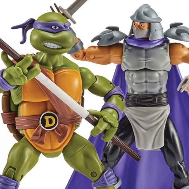 Teenage Mutant Ninja Turtles Classic Donatello vs. Shredder Action Figure 2-Pack