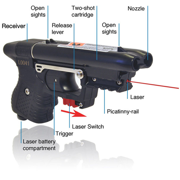 JPX 2 LE FIRESTORM with Black Frame with Laser