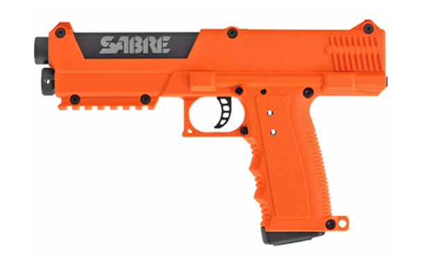 SABRE ORANGE PEPPER BALL GUN WITH OC BALLS