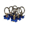 L TRACK FITTING STUD W/ RING, 6-PACK