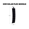 Go Power 55 Watt Flexible Solar Kit
