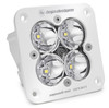 Squadron Sport White Flush Mount LED Auxiliary Light Pod - Universal