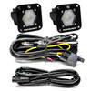 S1 Black Flush Mount LED Light Pod Reverse Kit - Universal