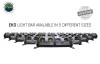 15010201 EKO 20" LED Light Bar With Variable Beam, DRL,RGB, 6 Brightness