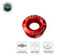 Collar and Recovery Ring 2.5" 10,000 lb. Red