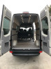 07+SPRINTER VAN REAR DOOR UPPER PANELS, TWEED WRAPPED PLYWOOD