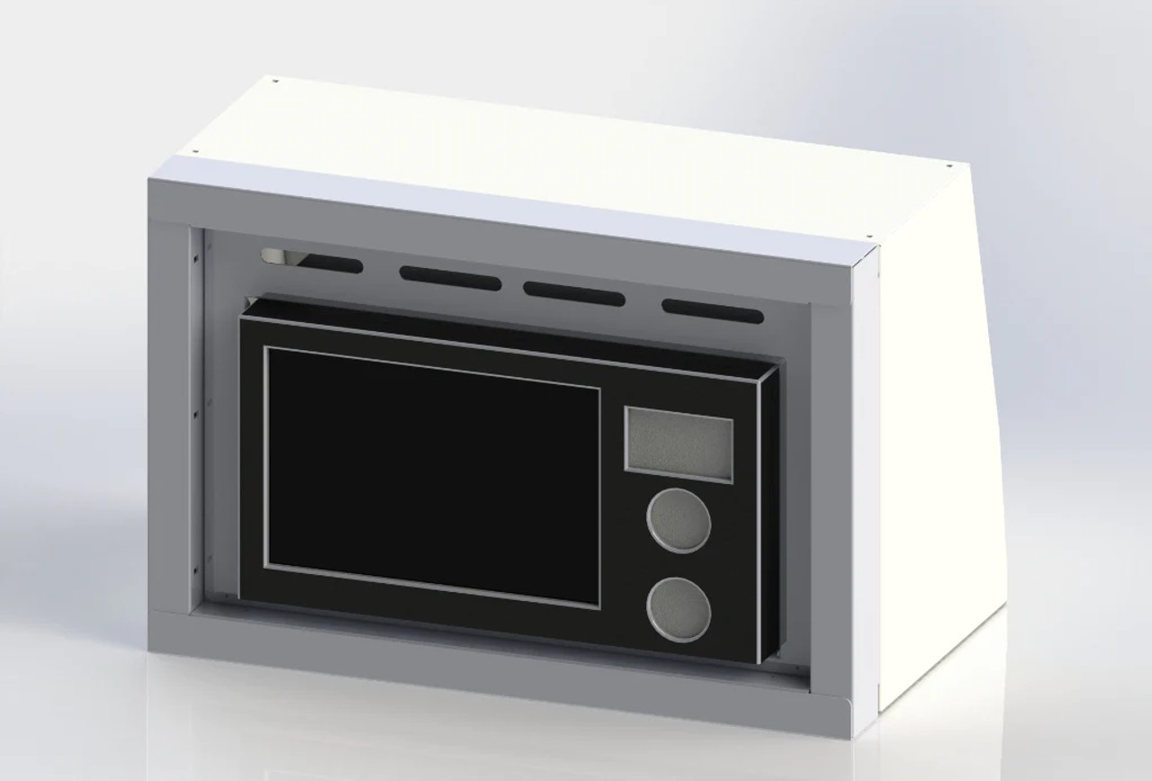 Sprinter Microwave Cabinet: Space-Saving Solution for Van Interior  Organization