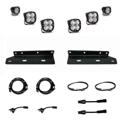 Ford Squadron Sport/S1 Fog Pocket Light Kit - Ford 2021-22 F-150; NOTE: Raptor