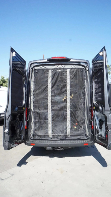 2014+ FORD TRANSIT REAR DOOR BUG NET (HIGH ROOF ONLY)