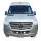 SPRINTER VAN FRONT LIGHT BAR - 2 WHITE BAJA DESIGNS SQUADRON LIGHT KIT