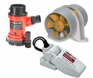 Bilge Pumps, Floats & Blowers