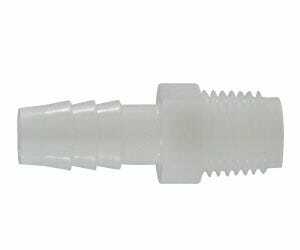 Pipe to Hose Straight Barb