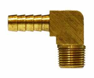 Pipe to Hose 90° Elbows