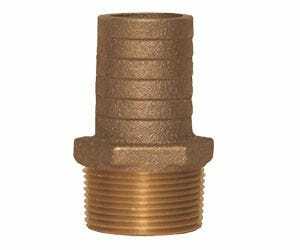 Bronze Pipe to Hose-Straight