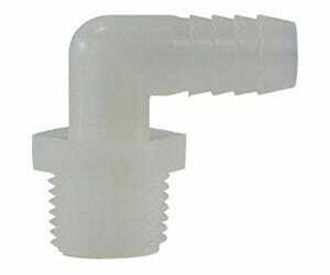 Pipe to Hose 90° Elbow