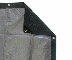 Green Poly Tarps-Heavy Duty