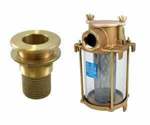 Thru Hulls, Strainers, Valves & Fittings