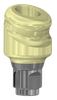18° Angled DESSLoc®  Abutment - 2mm Collar Height - 3.3 (NC) - 87.041/2