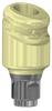 Angled DESSLoc®  Abutment - 3mm Collar Height - 3.3 (NC) - 87.041/3