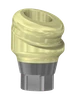 18° Angled DESSLoc® Abutment - 3.5 (NP) - 1mm Collar Height - 87.039/1