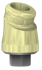 18° Angled DESSLoc® Abutment - 4.5 (RP) - 3mm Collar Height - 87.018/3
