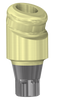 18° Angled DESSLoc® Abutment - 3.6 (EV) - 3mm Collar Height - 87.059/3
