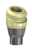 18° Angled DESSLoc® Abutment - 4.2 (EV) - 1mm Collar Height - 87.060/1