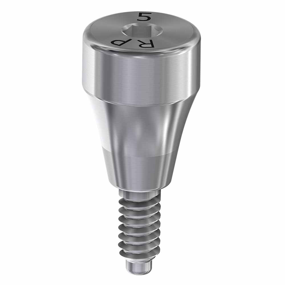 Healing Abutment - 5.0mm Collar Height - 3.5/4.0 (Aqua) - 20.024/5