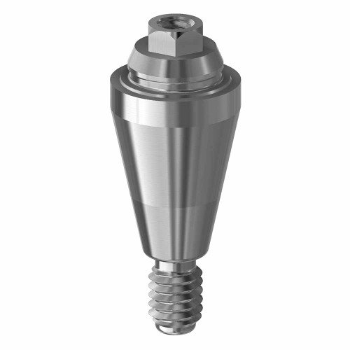 Straight Multiunit Abutment - 4.5mm Collar Height - 4.3/5.0 (RP) - 40.008/4 Straight Multiunit Abutment - 4.5mm Collar Height - 4.3/5.0 (RP) - 40.008/4