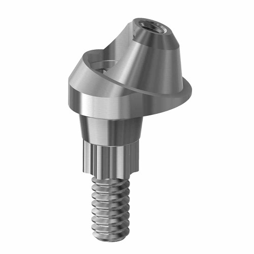17° Angled Multiunit Abutment - 2.5mm Collar Height (RB/WB) - 41.762/2 17° Angled Multiunit Abutment - 2.5mm Collar Height (RB/WB) - 41.762/2