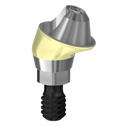 17° Angled Multiunit Abutment - 2.5mm Collar Height - 4.3/5.0 (RP) - 46.405/2 17° Angled Multiunit Abutment - 2.5mm Collar Height - 4.3/5.0 (RP) - 46.405/2