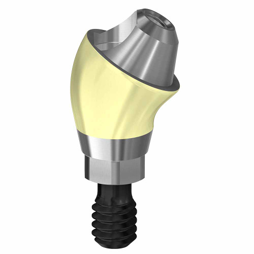 30° Angled Multiunit Abutment - 4.5mm Collar Height - 4.3/5.0 (RP) - 47.405/4 30° Angled Multiunit Abutment - 4.5mm Collar Height - 4.3/5.0 (RP) - 47.405/4