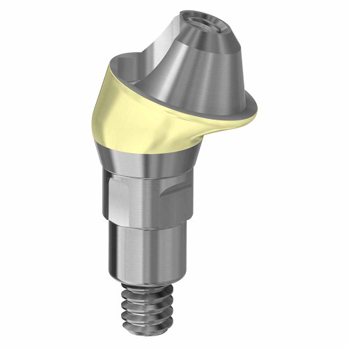 17° Angled Multiunit Abutment - 2.5mm Collar Height - 4.1/4.8 (RC) - 46.444/2 17° Angled Multiunit Abutment - 2.5mm Collar Height - 4.1/4.8 (RC) - 46.444/2