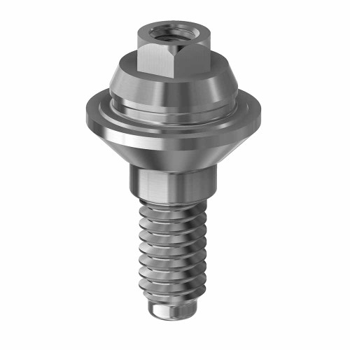 Straight Multiunit Abutment - 1mm Collar Height - 3.5 - 40.019/1 Straight Multiunit Abutment - 1mm Collar Height - 3.5 - 40.019/1