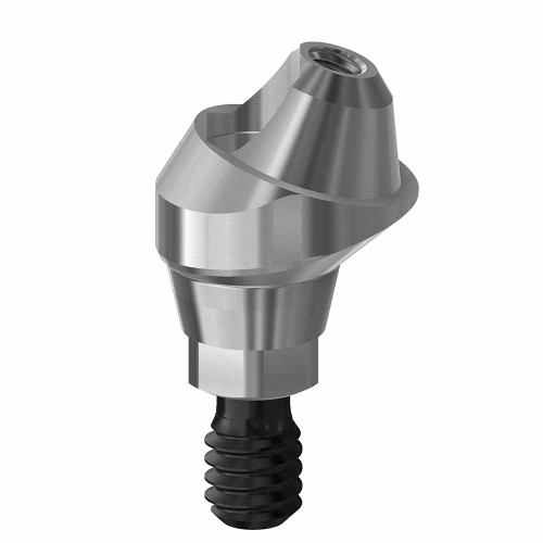 17° Angled Multiunit Abutment - 3.5mm Collar Height - 4.3/5.0 (RP) - 41.405/3 17° Angled Multiunit Abutment - 3.5mm Collar Height - 4.3/5.0 (RP) - 41.405/3