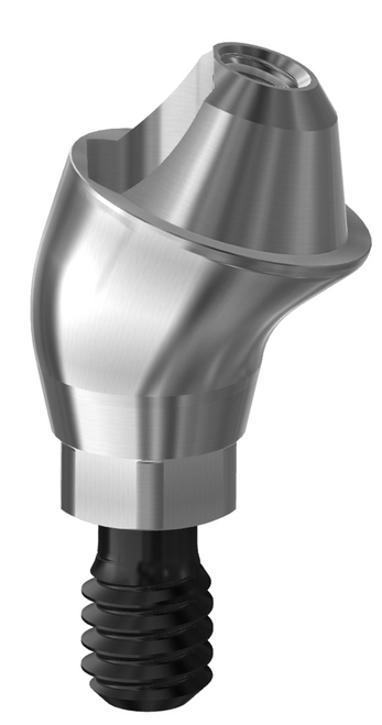 17° Angled Multiunit Abutment - 3.5mm Collar Height - 4.3/5.0 (RP) - 41.405/3 17° Angled Multiunit Abutment - 3.5mm Collar Height - 4.3/5.0 (RP) - 41.405/3