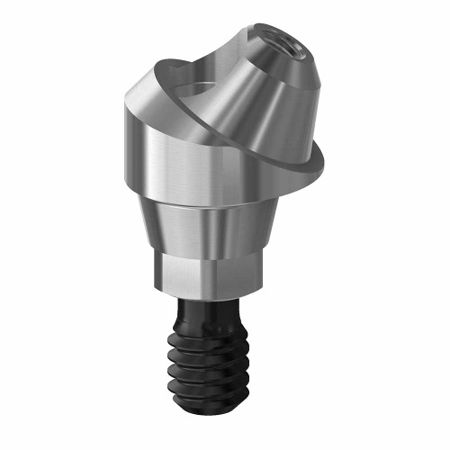 30° Angled Multiunit Abutment - 3.5mm Collar Height - 4.3/5.0 (RP) - 43.405/3 30° Angled Multiunit Abutment - 3.5mm Collar Height - 4.3/5.0 (RP) - 43.405/3