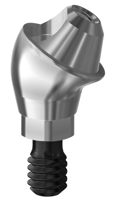 30° Angled Multiunit Abutment - 3.5mm Collar Height - 4.3/5.0 (RP) - 43.405/3 30° Angled Multiunit Abutment - 3.5mm Collar Height - 4.3/5.0 (RP) - 43.405/3