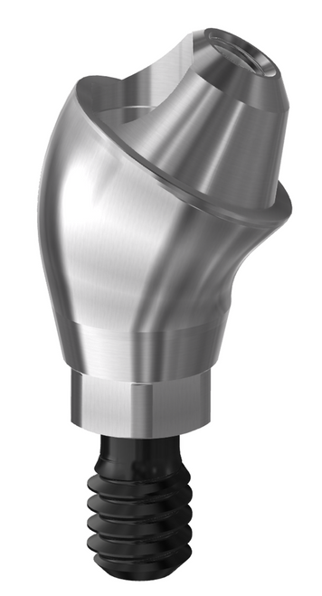 30° Angled Multiunit Abutment - 4.5mm Collar Height - 4.3/5.0 (RP) - 43.405/4 30° Angled Multiunit Abutment - 4.5mm Collar Height - 4.3/5.0 (RP) - 43.405/4