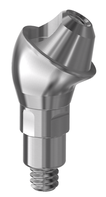 30° Angled Multiunit Abutment - 3.5mm Collar Height - 4.1/4.8 (RC) - 43.444/3 30° Angled Multiunit Abutment - 3.5mm Collar Height - 4.1/4.8 (RC) - 43.444/3