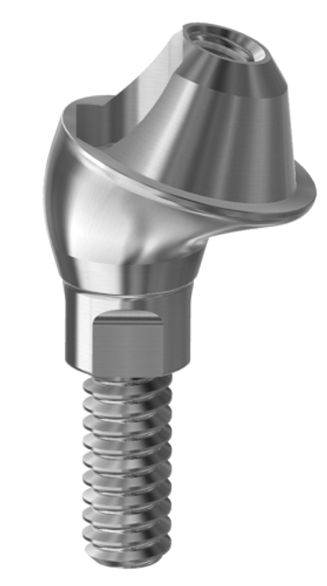 17° Angled Multiunit Abutment - 2.5mm Collar Height - 3.3 (NC) - 41.491/2 17° Angled Multiunit Abutment - 2.5mm Collar Height - 3.3 (NC) - 41.491/2