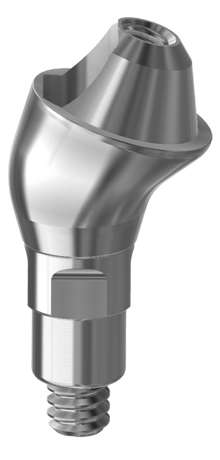 17° Angled Multiunit Abutment - 3.5mm Collar Height - 4.1/4.8 (RC) - 41.492/3 17° Angled Multiunit Abutment - 3.5mm Collar Height - 4.1/4.8 (RC) - 41.492/3