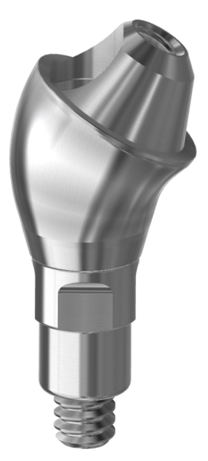 30° Angled Multiunit Abutment - 3.5mm Collar Height - 4.1/4.8 (RC) - 43.492/3 30° Angled Multiunit Abutment - 3.5mm Collar Height - 4.1/4.8 (RC) - 43.492/3